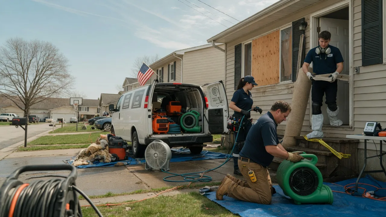 Water Damage Restoration in Bargersville, IN near me
